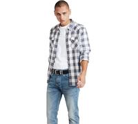 Levi's New Ashland - Schwarzer Gürtel aus Rindsleder 80