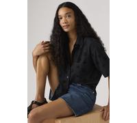 Levi's Novelty Harlie Short Sleeve Cropped Shirt Größe: M | Business hemden Outlet | Damen