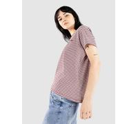 Levi's Perfect T-Shirt anita stripe zinfadel Damen Gr. XS