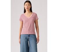 Levis "PERFECT VNECK" mit Mini-Batwing-Logostickerei (50952255-M) clara stripe zephyr