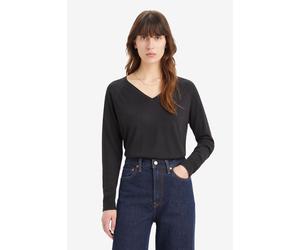Levi's Petal Vneck Sweater Caviar Lightweight Größe: L | Pullover Outlet | Damen