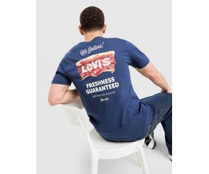 LEVI'S Pizza Graphic T-Shirt - Herren, Dunkelblau - M
