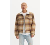 Levi's Plaid Type3 Sherpa Truck Westin Plaid Curry Größe: M | Leichte Jacken Outlet | Herren