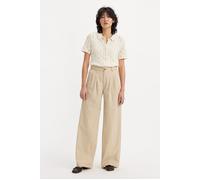 Levi's Pleated Wide-leg & Flared Jeans Pant Beige Größe: W26L30 | Ausgestellte Hosen Outlet | Damen | Braun