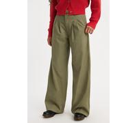 Levi's Pleated Wide Leg Trousers Größe: W23L30 | Straight Jeans Outlet | Damen