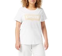 Levi's Plus Size Damen Pl Perfect Tee T-Shirt, PL Wavy BW Fill White +, XL