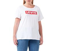 Levi's Plus Size Damen Pl Perfect Tee T-Shirt, Weiß (Pl Box Tab White), 1X