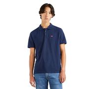 Levi's Poloshirt Housemark in blau mit dezentem Logo M Regular Fit