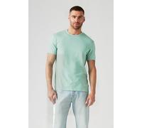 Levi's Premium Slim Fit Tee Garment Dye Aquifer Größe: XL | Basic T-Shirts Outlet | Herren