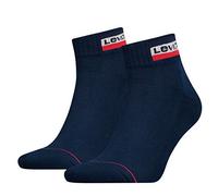 Levi's Socken Levis Mid Cut Sportswear Logo Unisex Blau Größe 43-46