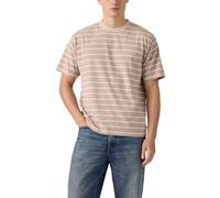 Levi's T-Shirt Gestreift Vintage Kaki - Größe M Khaki M