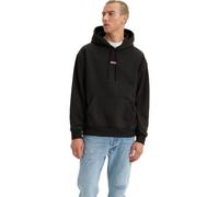 Levi's® RELAXED BABY TAB HOODIE Herren Sweatshirt, schwarz, größe S