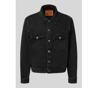 Jeansjacke LEVI'S, Herren, Gr. S, midnight in oakland, Denim/Jeans, Obermaterial: 100% Baumwolle, bequem hüftlang, Manschette, Jacken, Westernstyle (44521641-S) midnight in oakland
