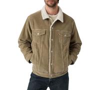 Levi's Sherpa Jacke Corduroy Beige - Größe L Khaki L
