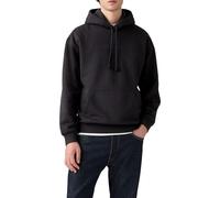 Hoodie LEVI'S, Herren, Gr. XL, archival 2hp phantom, Sweatware, Obermaterial: 88% Baumwolle, 12% Polyester, unifarben, relaxed fit normal, ohne Ausschnitt, Bündchen, Sweatshirts Hoodie, mit Logo Schri
