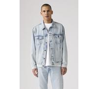 Jeansjacke LEVI'S "NEW RELAXED FIT TRUCK", Herren, Gr. S, brightside trk, Denim/Jeans, Obermaterial: 100% Baumwolle, relaxed fit, 1-Knopf-Manschette, Jacken Jeansjacke (14611114-S) brightside trk