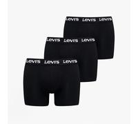Levi's Repeat Logo Herren 3er-Pack Boxershorts Schwarz M
