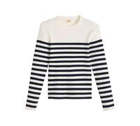 Levi's Rib Crew Sweater Adrienne Stripe Egret S