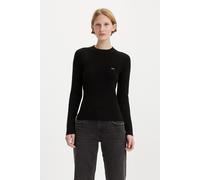 Levi's Rib Crew Sweater Caviar Rib Größe: XS | Strickpullover Outlet | Damen