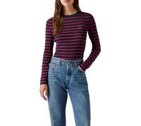 Levi's Rib Crew Sweater Parisienne Stripe Navy