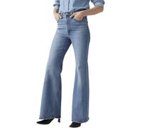 Levi's Women's Ribcage Bells MED Indigo-Worn IN, Sonoma Walks, 29W x 32L