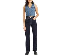 Levis Ribcage Jeans in Rinse-Waschung mit voller Länge W25 / L34 Straight Fit