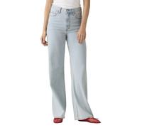 Levi's Ribcage Jeans mit weitem Bein in Bleached W27-L30 Wide Fit