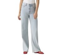 Levi's Ribcage Jeans mit weitem Bein in Bleached W28-L34 Wide Fit
