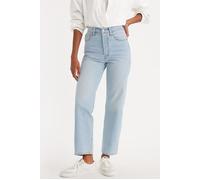 Levi's Ribcage Straight Jeans Blue Größe: W29L29 | Straight Jeans Outlet | Damen | Blau