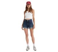 Bekleidung ROLLED 80s MOM SHORTS blau - Levi's - Größe 27 27 blau