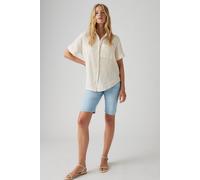 Levi's® 300 Shaping Fit Jeansbermudas im 5-Pocket-Design in Bleu, Größe 26