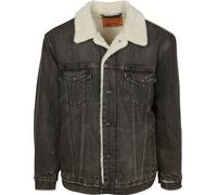 Levi's Sherpa Jacke Denim Anthrazit - Größe L Grau L