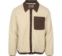 Levi's Sherpa Jacke Fleece Ecru - Größe L Wollweiß L