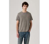 T-Shirt LEVI'S "ORIGINAL HM TEE", Herren, Gr. M, triblend jersey quie, Jersey, Obermaterial: 50% Polyester, 37% Baumwolle, 13% Viskose, normal hüftbedeckend, Rundhals, Rippbündchen, Shirts, mit Logo P