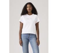 Levi´s ® Graphic Classic T-shirt XS Rhinestone Serif Logo Bright White