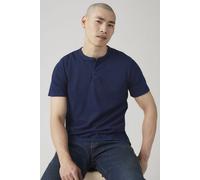 Levi's Short Sleeve Housemark Henley Größe: S | Basic T-Shirts Outlet | Herren