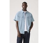 Levi's Herren Ss Relaxed Fit Western Hemd, New Hyde Chambray, L