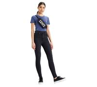 Levi's Damen Mile High Super Skinny Jeans, Black Ground, 23W / 30L