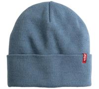 Levi's Slouchy Red Tab Beanie Strickmützen für Herren, Color Horizon Blue, One Size