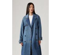 Levi's Spade Lightweight Trench Coat Dark Indigo Größe: M | Jeansjacken Outlet | Damen | Blau