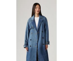 Levi's Spade Lightweight Trench Coat Dark Indigo Größe: S | Jeansjacken Outlet | Damen | Blau