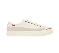 Levis - "Square" Sneaker für Herren, Canvas, flach geformter Absatz (Ecru) EU 41 / UK 7,5