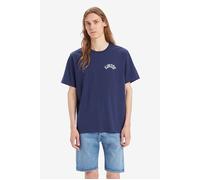 Levi's Herren SS Relaxed FIT Tee Blues, Ssnl Arched Headline Naval Academy, S