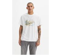 Levi's Ss Printed T-shirt White Größe: S | Bedruckte T-Shirts Outlet | Herren | Weiß