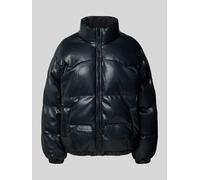 Levi's® Steppjacke mit Stehkragen Modell 'NOE WESTERN PUFFER' in Black, Größe M