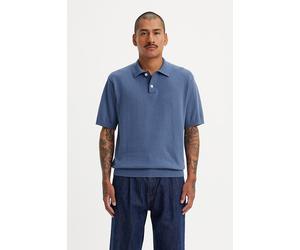 Levi's Sweater Polo Shirt Blue Größe: XS | Poloshirts Outlet | Herren | Blau