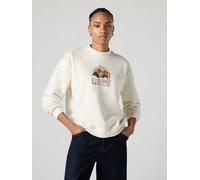 Sweater LEVI'S "GR COLLINS MOCKNE", Damen, Gr. L (40), crew archival ranch, Sweatware, Obermaterial: 88% Baumwolle, 12% Polyester, bedruckt, lässig geschnitten hüftbedeckend, Rundhals, Flachstrickbünd