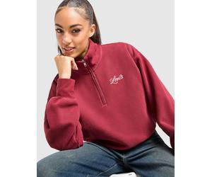 LEVI'S Swirl 1/4 Zip Sweatshirt - Damen, Rot S