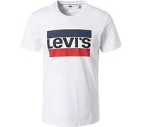 Levi's Herren Sportswear Logo Graphic T-Shirt,White,XXS