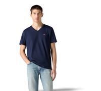 Levis T Shirt Housemark Tee mit V-Neck in Dunkelblau XXL Regular Fit